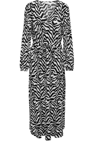 JACQUELINE DE YONG Bravo l/s plisse ancle dress