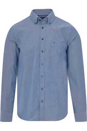 Campbell Classic casual overhemd met lange mouwen
