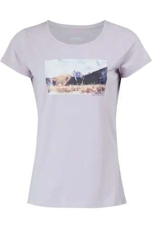 Regatta Dames breezed iv mountain t-shirt