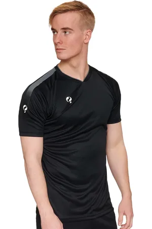 Q1905 Trainingsshirt maher / grijs / wit