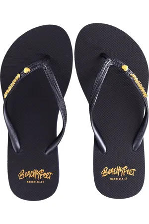 Beachy Feet Teenslipper dames azul marino