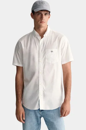 GANT Casual hemd korte mouw poplin ss shirt 3000101/110