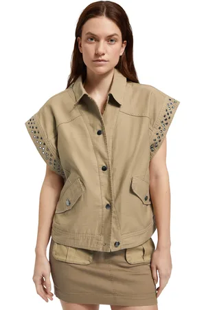 Scotch&Soda 177267 festival jacket with eyelets