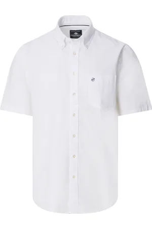 Campbell Classic casual overhemd met korte mouwen