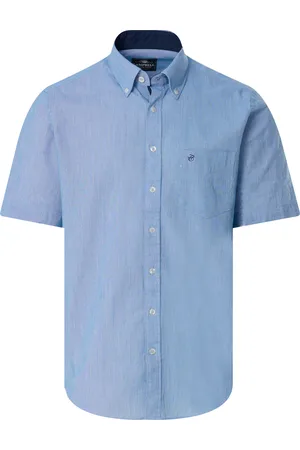Campbell Classic casual overhemd met korte mouwen