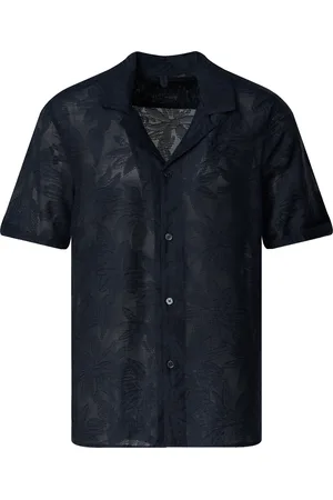 Drykorn Bijan casual overhemd met korte mouwen
