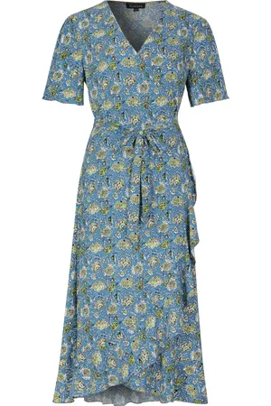 g-maxx Anastasia jurk korenblauw