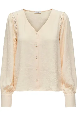 JACQUELINE DE YONG Lion life v-neck shirt