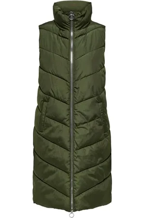 JACQUELINE DE YONG Finno long padded waistcoat