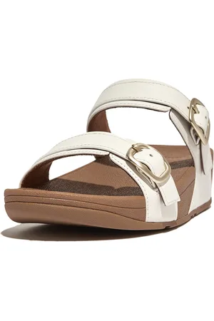 FitFlop Lulu adjustable slide leather