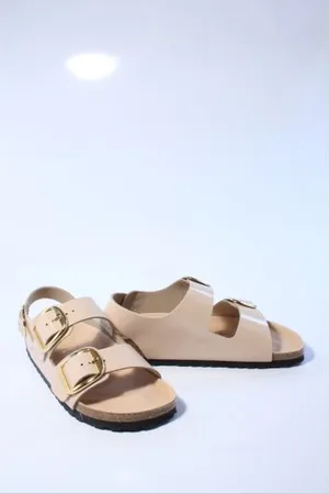 Birkenstock Milano big buckle sandalen
