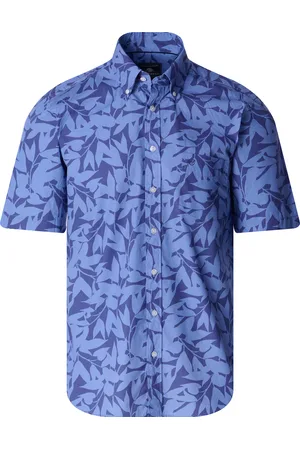 Campbell Classic ranger casual overhemd met korte mouwen
