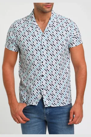 Gabbiano Heren overhemd 334545 599 sea green