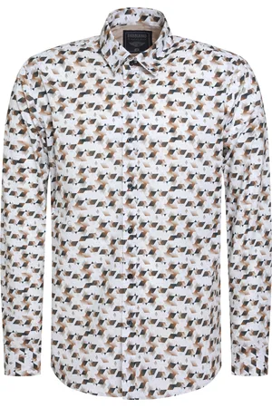 Gabbiano Heren overhemd 333518 101 white