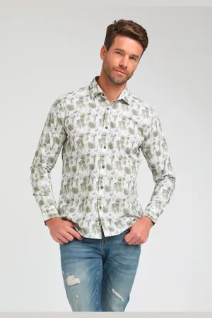 Gabbiano Heren overhemd 333541 520 cactus green
