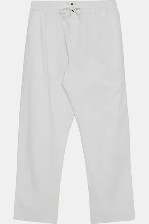 Anerkjendt 901530 akjan cot/linen ela pants 9503 tofu