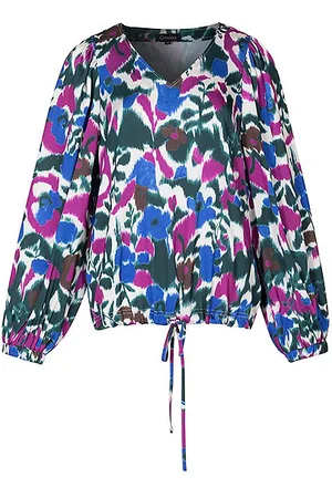 g-maxx Longsleeve melanie pine green/cyclamen