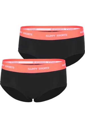 HAPPY SHORTS Dames hipster 2-pack
