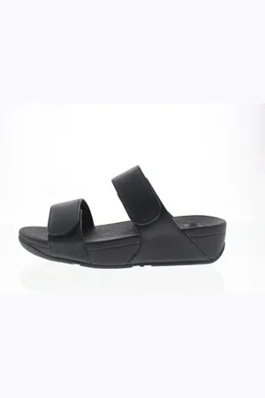 FitFlop Lulu adjustable leather slides