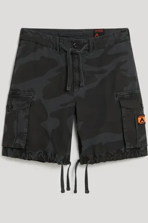 Superdry M7110435a parachute light 2lg telo black heren short
