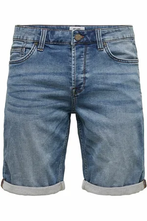 Only & Sons Onsply life blue shorts pk 8584 noo blue denim