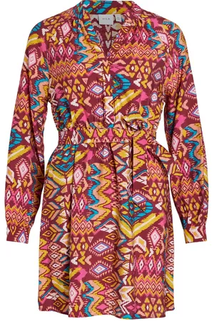 VILA Vidogma eth ls short dresssuls dessin