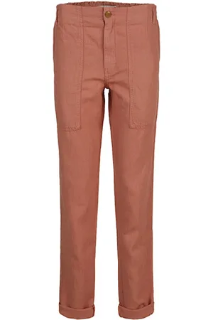 Summum Woman Loose tapered pants drapy linen cotton