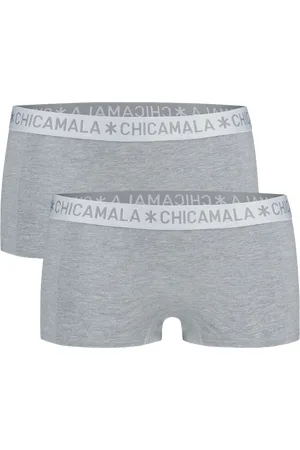 Muchachomalo Dames 2-pack boxershorts effen