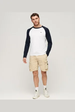 Superdry M7110435a parachute light 29c stone heren short