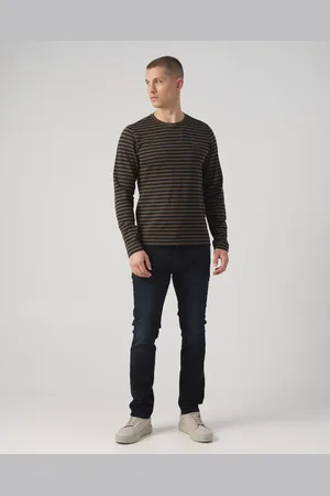 J.C. Rags Ricky t shirt met lange mouwen