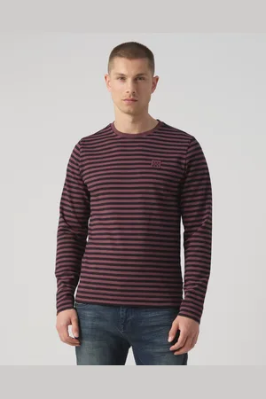 J.C. Rags Ricky t shirt met lange mouwen