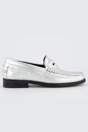 Toral Dames coin loafer /zilver