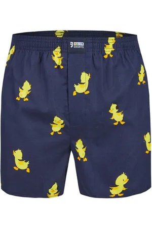 HAPPY SHORTS Wijde boxershort heren kuiken print