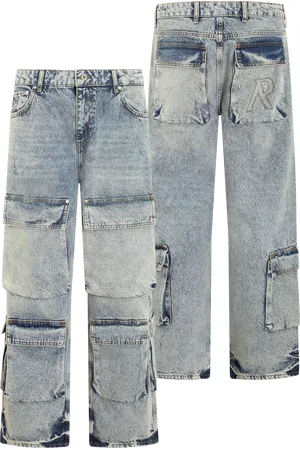 Represent Heren r3ca cargo denim