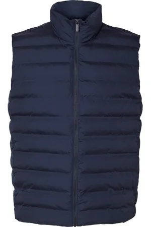 SELECTED Barry quilted gilet sky captain