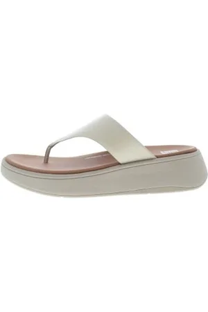 FitFlop F-mode leather flatform