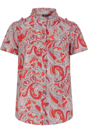 Indian Blue Jeans Meisjes blouse paisley soft