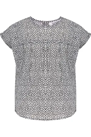 Frankie & Friends Meisjes shirt bumblebee print wit/