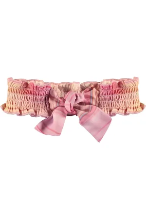 NoNo Meisjes haarband & riem in 1 kers blossom
