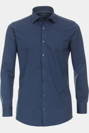 Venti Business hemd lange mouw kent modern fit jerseyflex 1239600/101