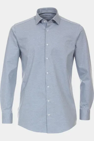Venti Business hemd lange mouw kent modern fit jerseyflex 123963800/100