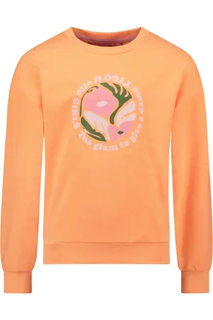 TYGO & vito Meisjes sweater noe neon koraal