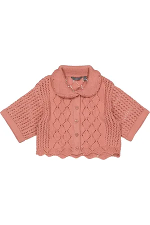 LEVV Meisjes vest gebreid katja oud