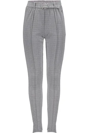 Frankie & Liberty Meisjes broek chelsie /wit geruit