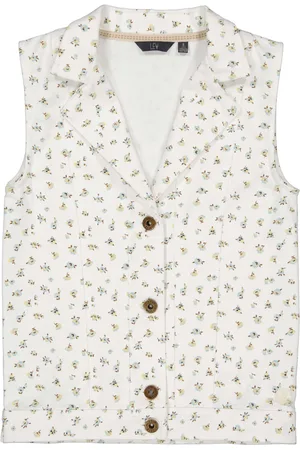 LEVV Meisjes gilet dora aop off bloemen