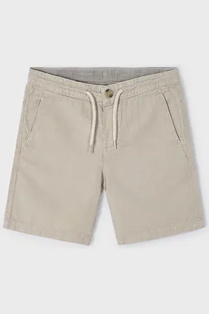 Mayoral Jongens short linnen semolina
