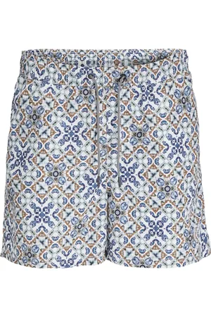 JACK & JONES Heren zwemshort paul geometrie print