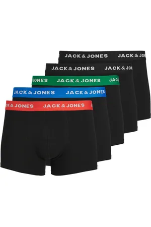 JACK & JONES Kinder boxershorts jongens jachuey 5-pack zwart