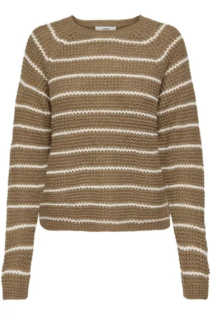 JACQUELINE DE YONG Ellen l/s oneck raglan pullover knt