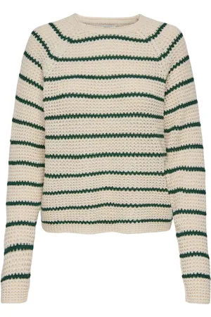 JACQUELINE DE YONG Ellen l/s oneck raglan pullover knt